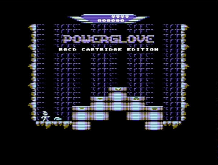 C64 Mini - New Homebrew Game - Powerglove (title screen)
